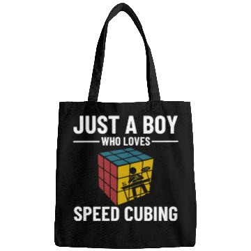 Discover Just A Boy Who Loves Math & Speed Cubing Bags