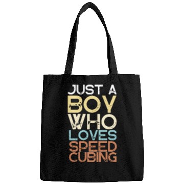 Discover Just A Boy Who Loves Math & Speed Cubing Bags
