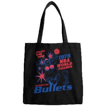 Discover Defunct Washington Bullets 1978 World Champs Bags