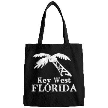 Discover Key West Florida Palm Tree Souvenirs Gifts Bags