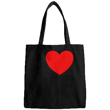 Discover I Love Me Red Heart Self Love Affirmation Bags
