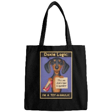 Discover Dachshund Logic Bags