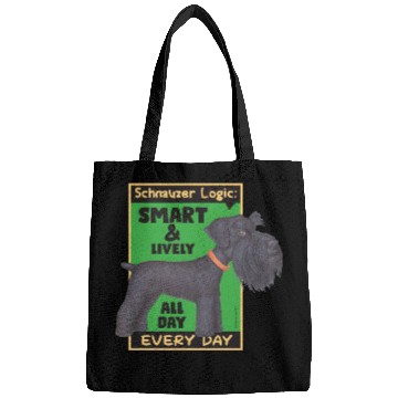 Discover Schnauzer Logic Bags