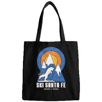 Discover Retro Ski Santa Fe White Fox Bags