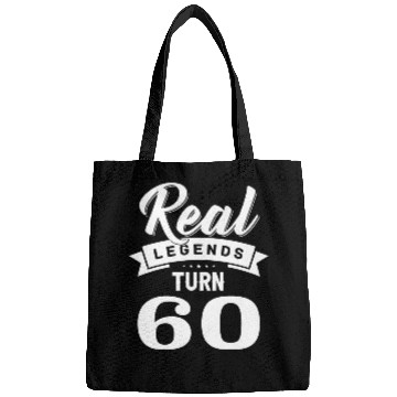 Discover Real Legends Turn 60, 60th Birthday Bags