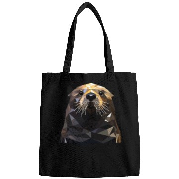 Discover Geometric Style Sea Otter Bags
