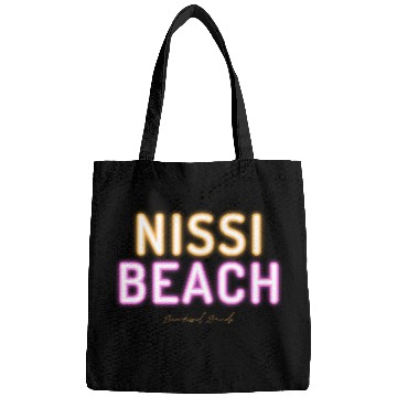 Discover nissi beach sun kissed sand Bags