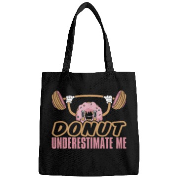 Discover Fitness Donut Funny Donut Gym Bags
