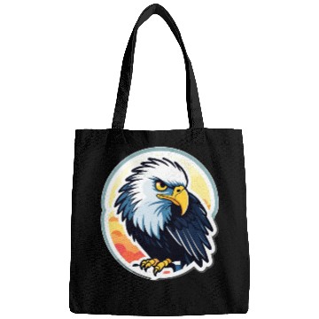 Discover Eagle Bird Illustraion Bags