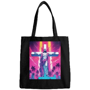Discover Crucifixion of Jesus Christ Bags