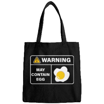 Discover Fried Egg Lover Funny Foodie Bags