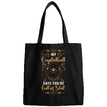 Discover Crystal Ball Magical Signs Bags