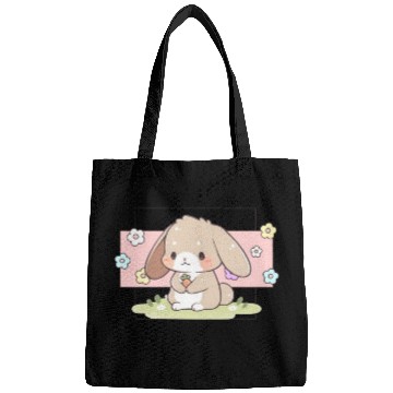 Discover Kawaii Bunny Pastel Sweet Chibi Bunny Cute Aesthet Bags