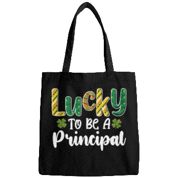 Discover Lucky To Be A Principal School St Patrick's Day Bags