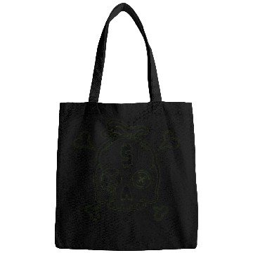 Discover Safety Money Bag Skull Bags