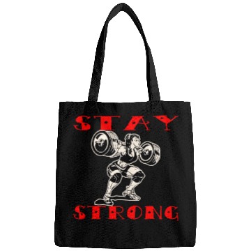 Discover Stay Strong Him Her ©WhiteTigerLLC.Com LIKE US Bags
