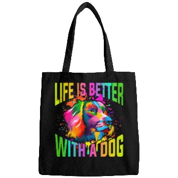 Discover Life Is Better With A Dog Bags
