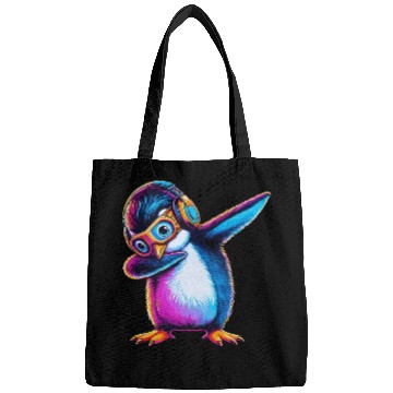 Discover Dabbing Penguin - Hilarious Bags for Dab Enthusiast