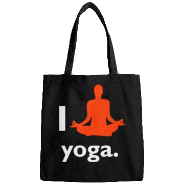 Discover I love yoga Bags