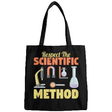 Discover Respect the Scientific Method Science Teacher Geek Bags