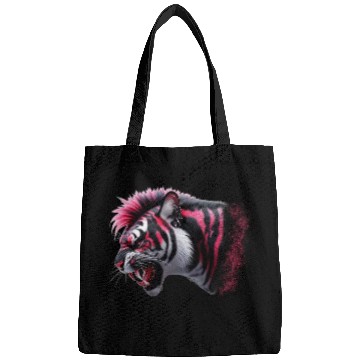 Discover Tiger pink punk Bags