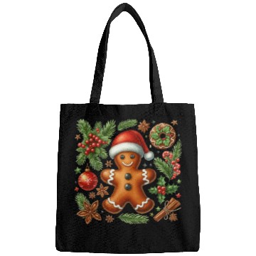 Discover Christmas Cute Gingerbread Bags
