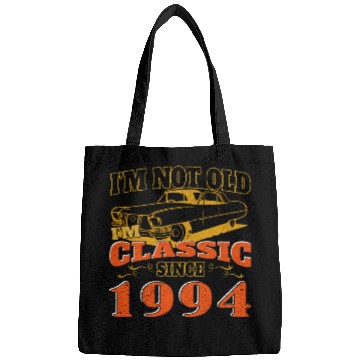Discover Vintage car 1994 30th birthday present men Bags