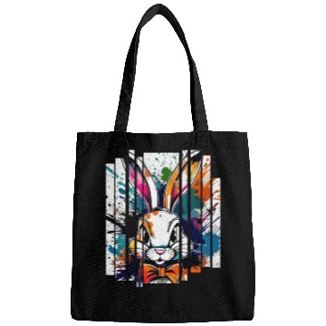Discover Rabbit Splash Painting Bags
