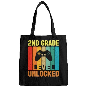 Discover 2nd Grade Level Unlocked Video Game Back to School Bags