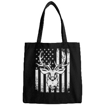 Discover American Flag Deer Whisperer Bags