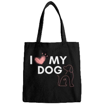 Discover I love my Dog Bags