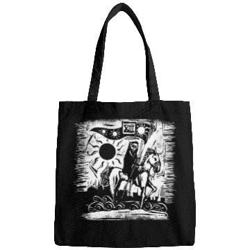 Discover Tarot Death Card Blackcraft Bags