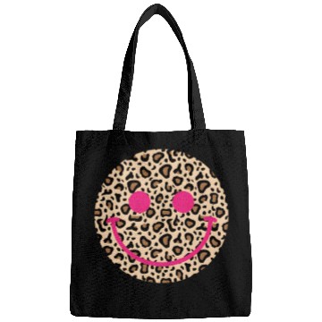 Discover Leopard Happy Face Bags