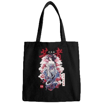 Discover Japanese Streetwear Geisha Japan Kimono Girl Haraj Bags