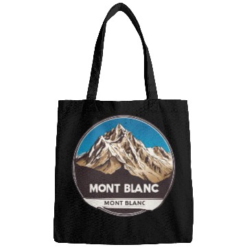 Discover Mont Blanc logo Bags