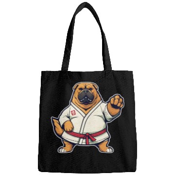 Discover karate dog Bags