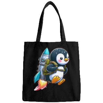 Discover Penguin with jetpack Bags