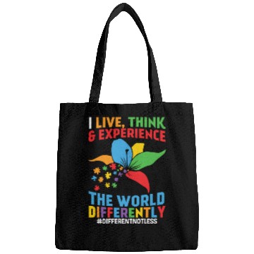 Discover Live Think Experience World Differently Bags
