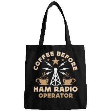 Discover Ham Radio Operator Coffee Operator Coffee Lover Bags