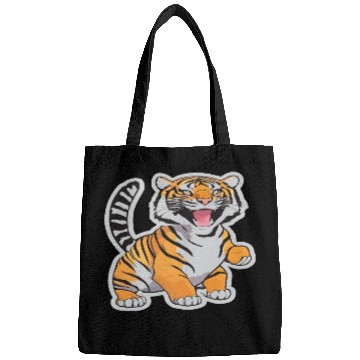 Discover tiger design 1 Bags