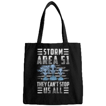 Discover Aliens Area 51 Alien Astronaut Bags