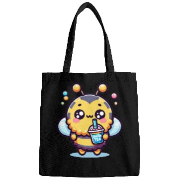 Discover Adorable Kawaii Bee Cute Animal Boba Tea Bubble Bags