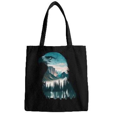 Discover Nature in Eagle Pattern Bags
