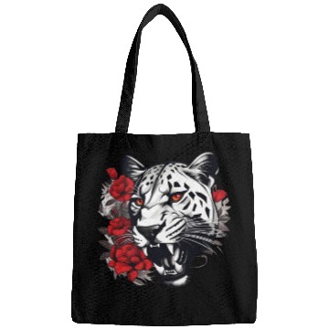 Discover Dynamic Panther Embraces Kindness in Floral Glory Bags