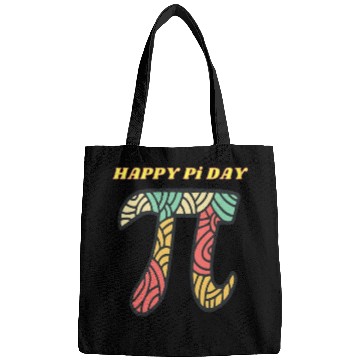 Discover Happy Pi Day Funny Pi Mathematics Math Bags