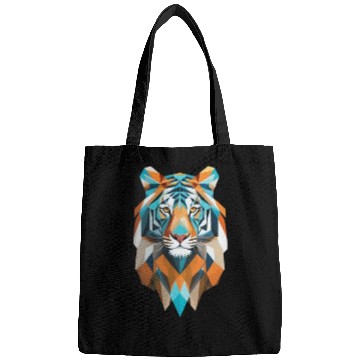 Discover Painting Pixels: Animal lion Tales Bags