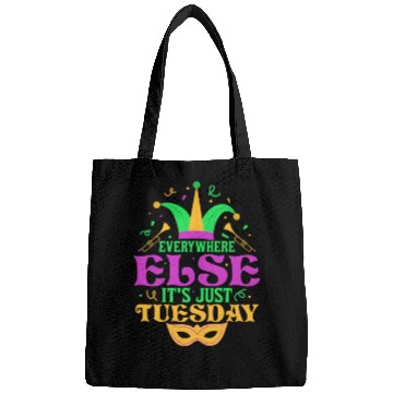 Discover Everywhere Else It's Just Tuesday Mardi Gras Carni Bags