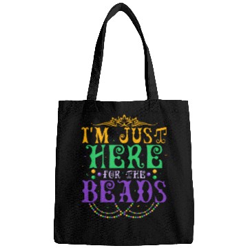 Discover I'm Just Here For The Beads Carnival Mardi Gras Bags