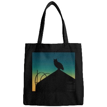 Discover Flaco the Owl on Water Tower - Birder Design Bags