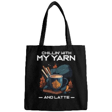 Discover Chillin' with my Yarn and Latte Bags